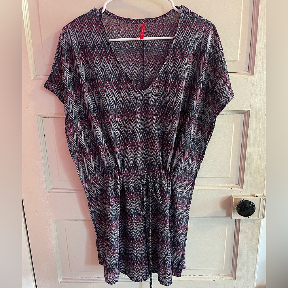 Ruby Ribbon Multi Colored Tunic XS-M
